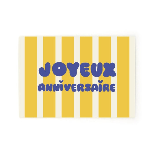 Carte postale - Joyeux anniversaire