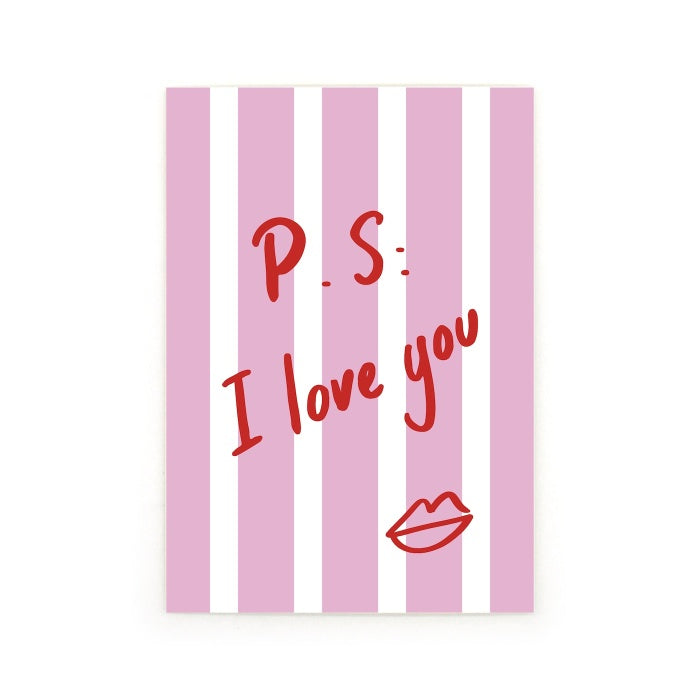 Carte postale - PS : I love you