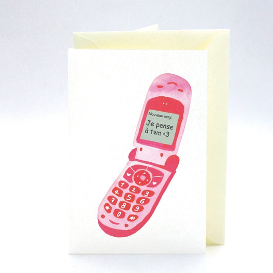 Carte - Je pense à toi