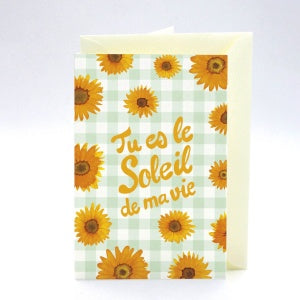 Carte - Tournesols
