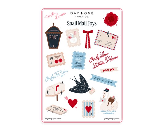 Planche de stickers - Send more mail