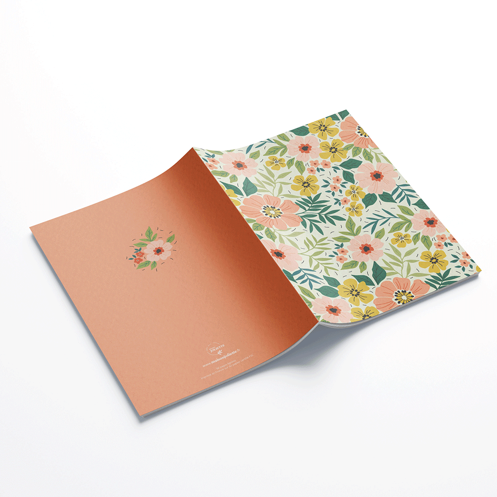 Carnet - Floraison A5