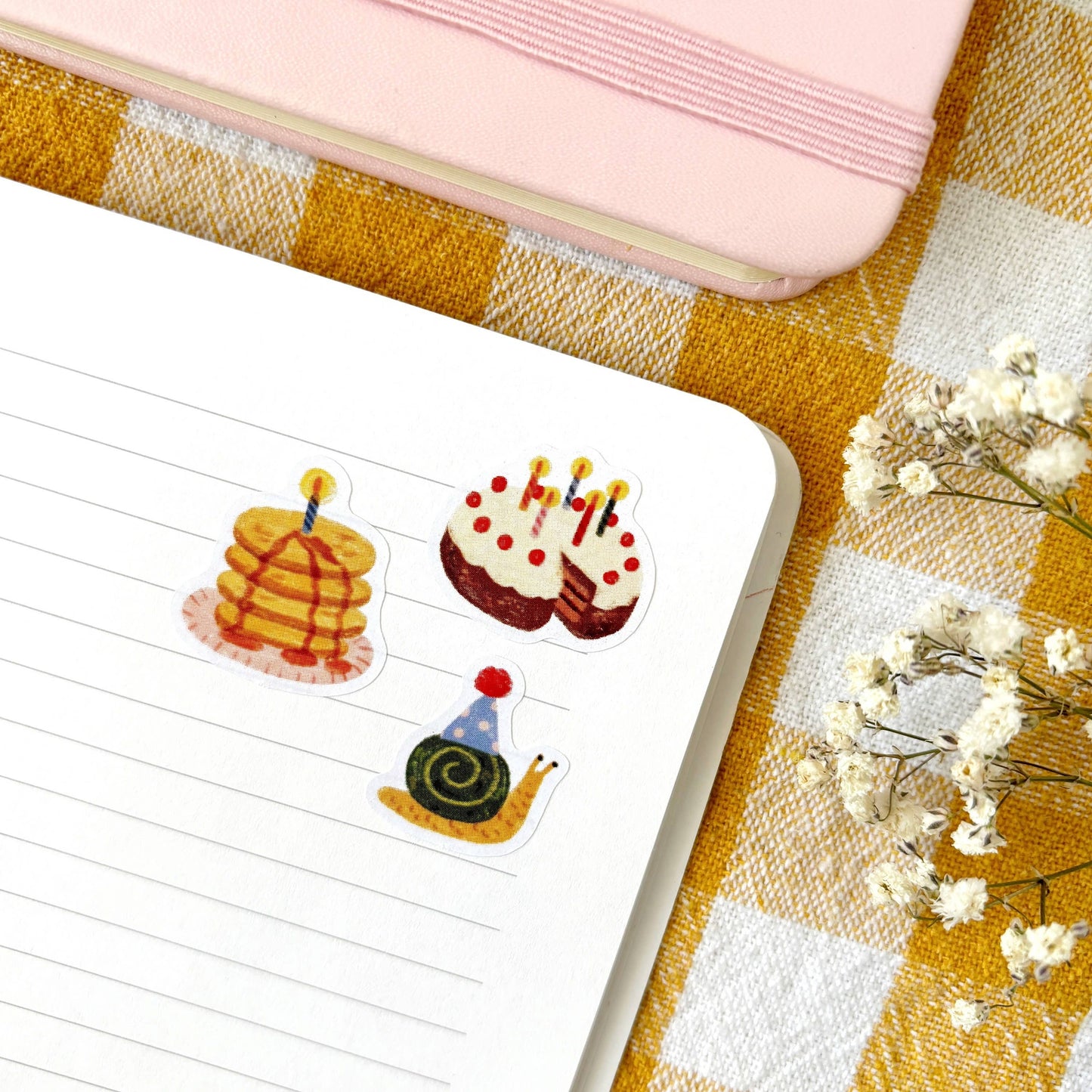 Planche de stickers - Joyeux anniversaire