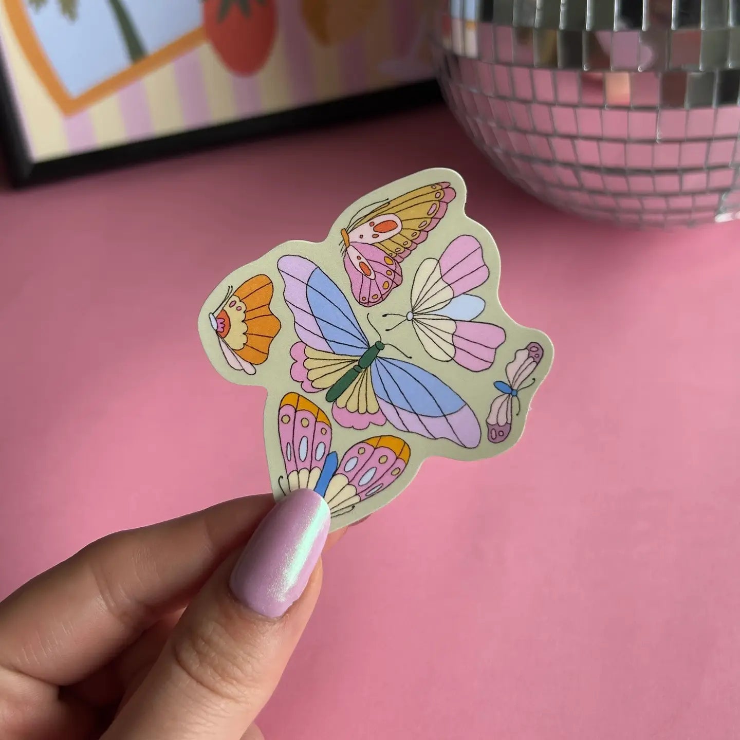 Sticker - Papillons