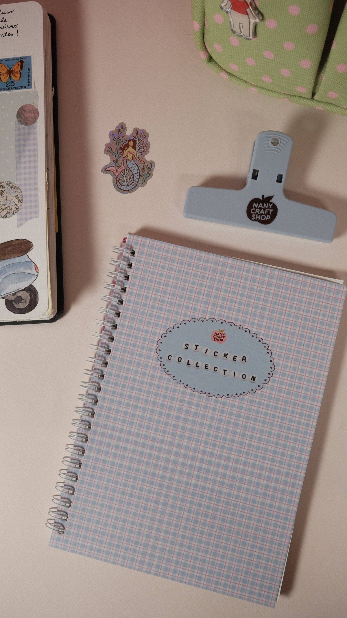 Sticker Book - Carnet de rangement à stickers A5