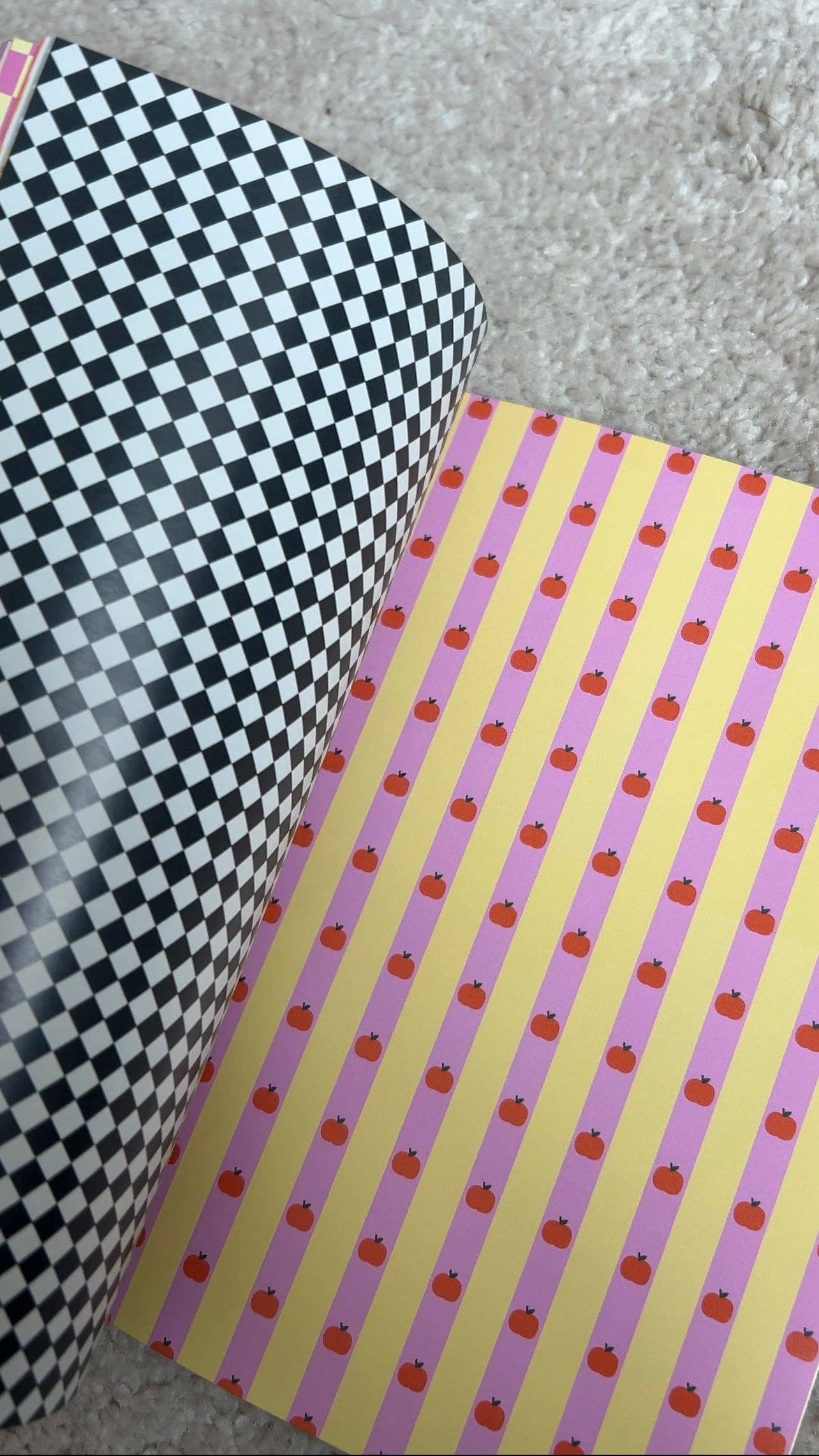Papier Scrapbooking - Motifs colorés