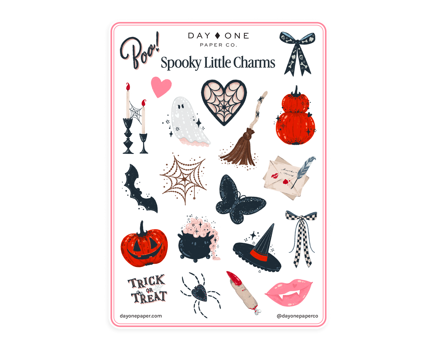 Planche de stickers - Halloween