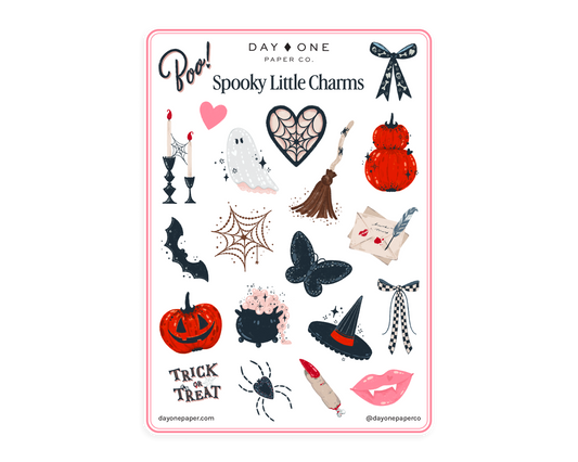 Planche de stickers - Halloween