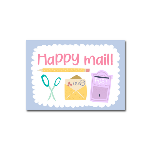 Carte - Happy mail