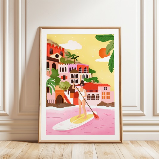 Affiche - Paddle