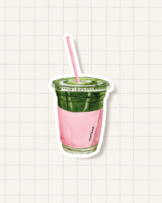 Sticker - Matcha club