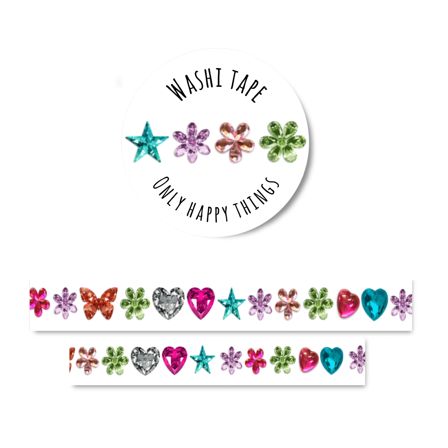 Washi Tape - Gemmes