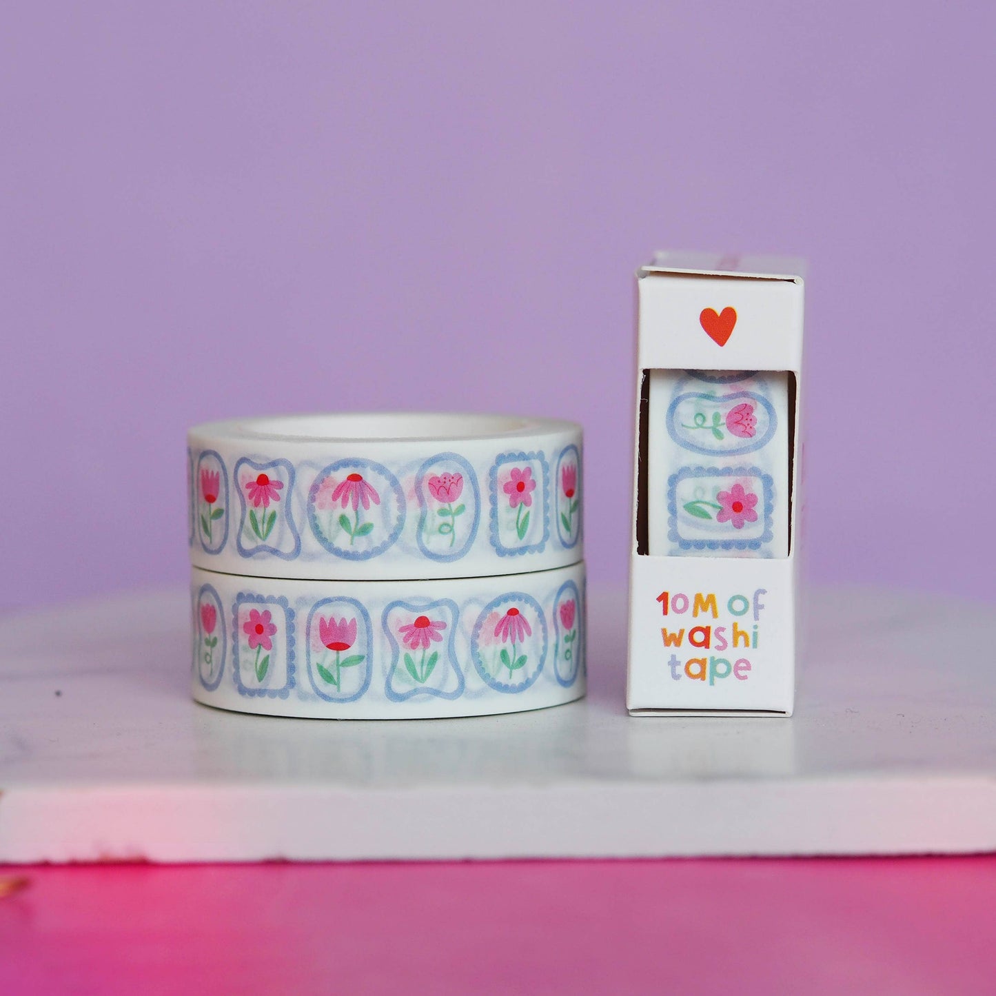 Washi Tape - Fleurs Ornées