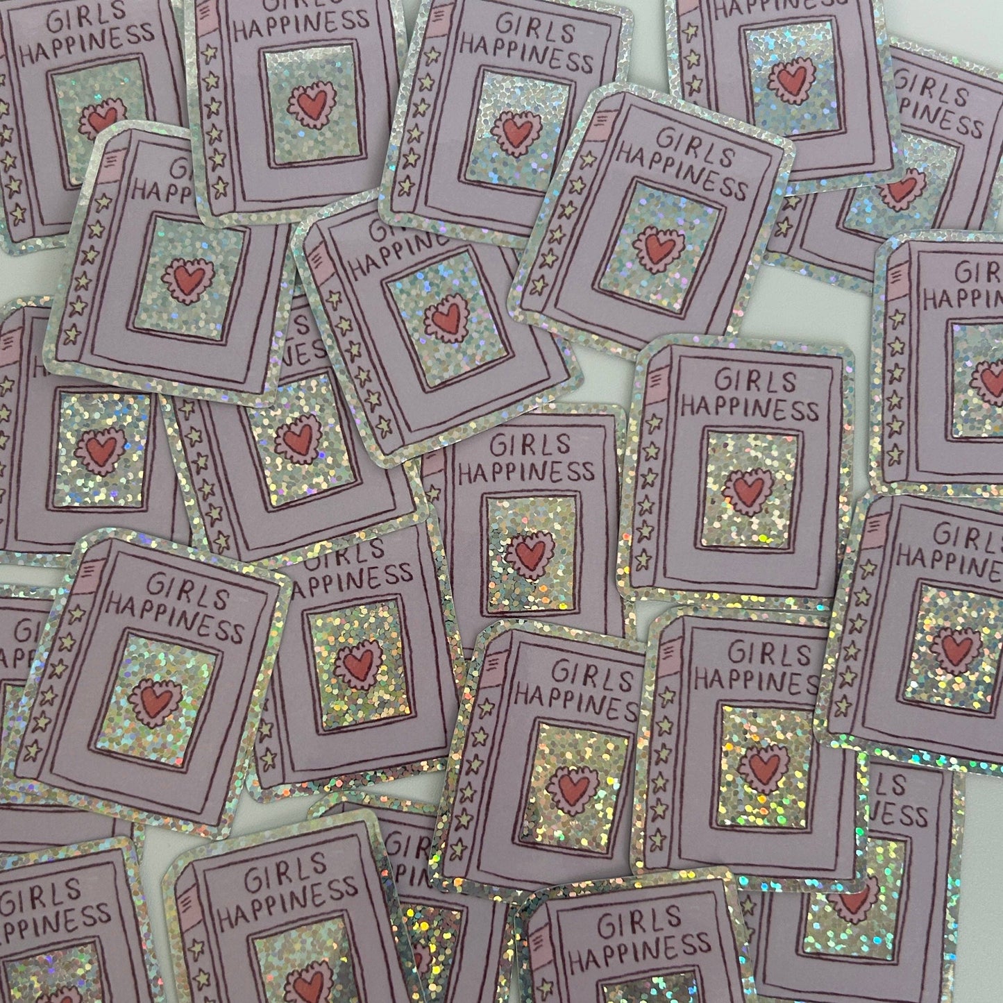 Sticker - Girl Happiness