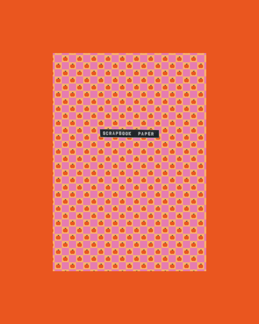 Papier Scrapbooking - Motifs colorés