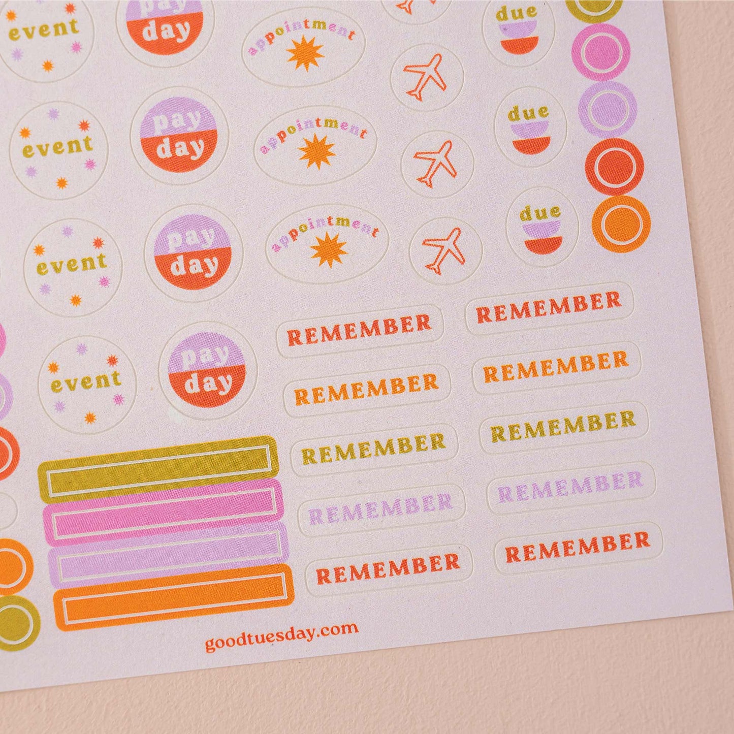 Stickers - Pour planification