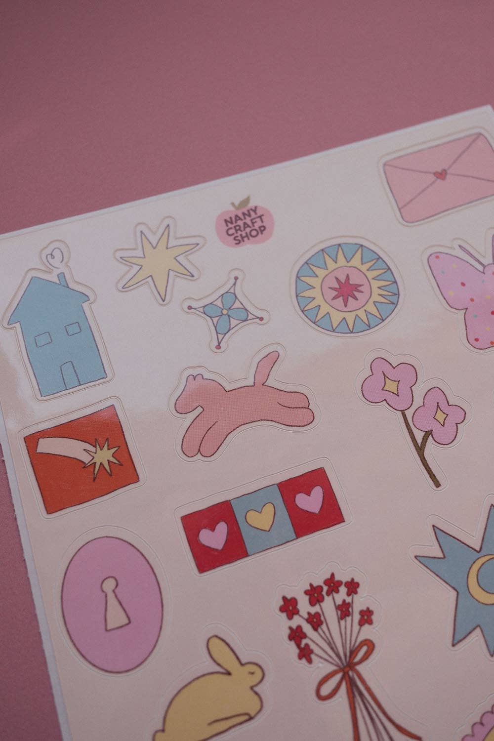 Planche de stickers - Chance