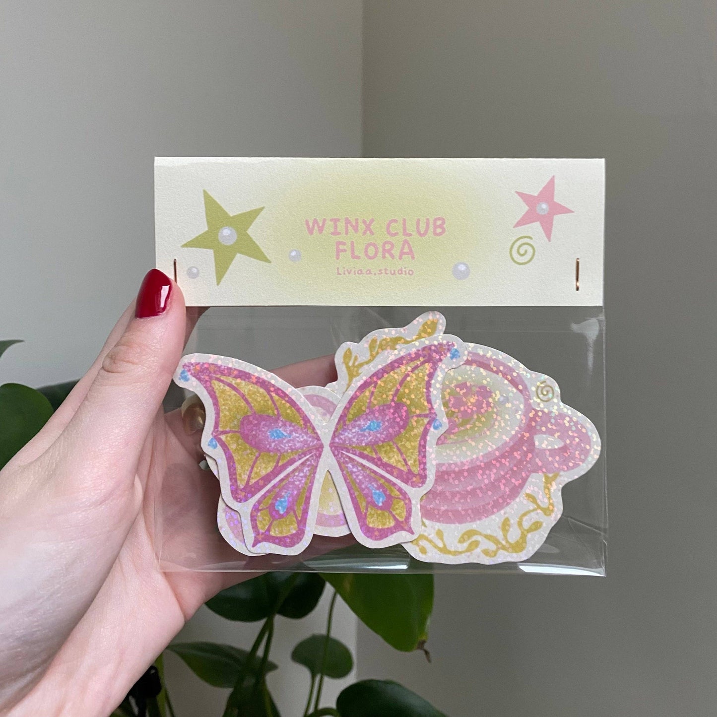 Pack de stickers Winx - Flora