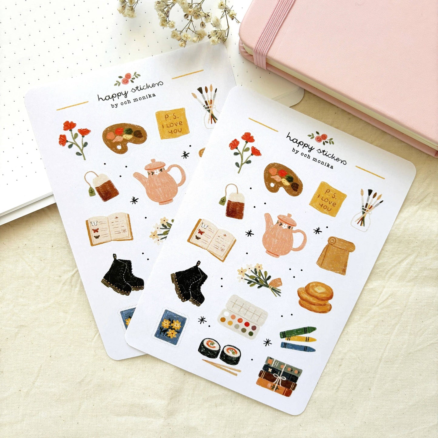 Planche de stickers - Bits And Pieces