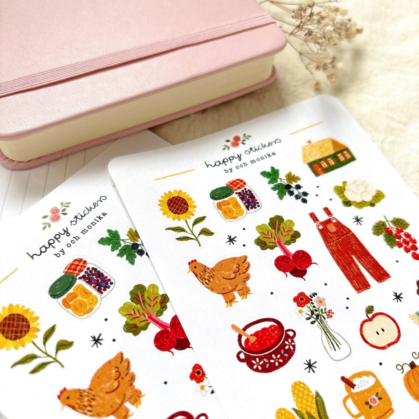 Planche de stickers - Harvest Time