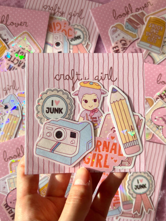 Pack de stickers - Creative Girly