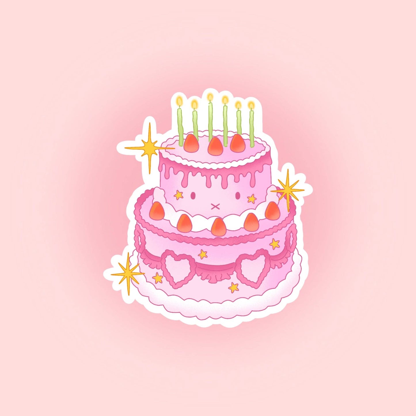 Sticker - Birthday Cake