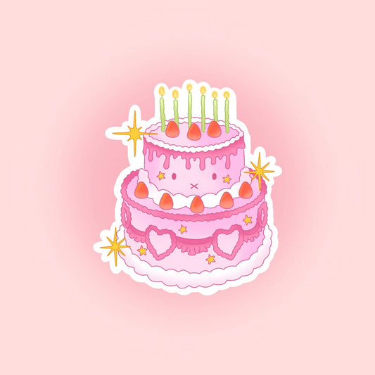 Sticker - Birthday Cake