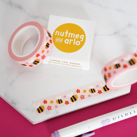 Washi Tape -  Bee Happy