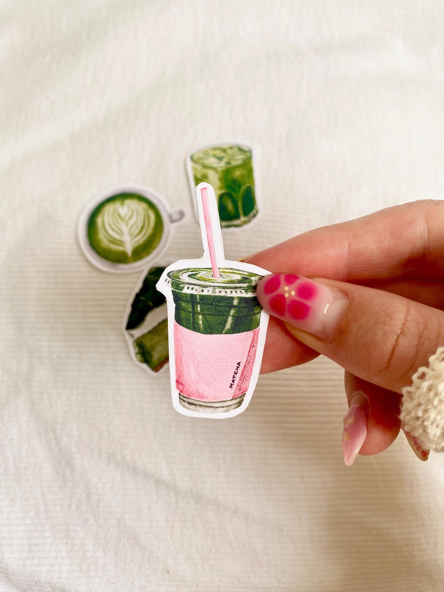 Planche de stickers - Matcha Lover