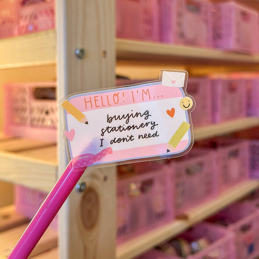 Sticker - Buying Stationary
