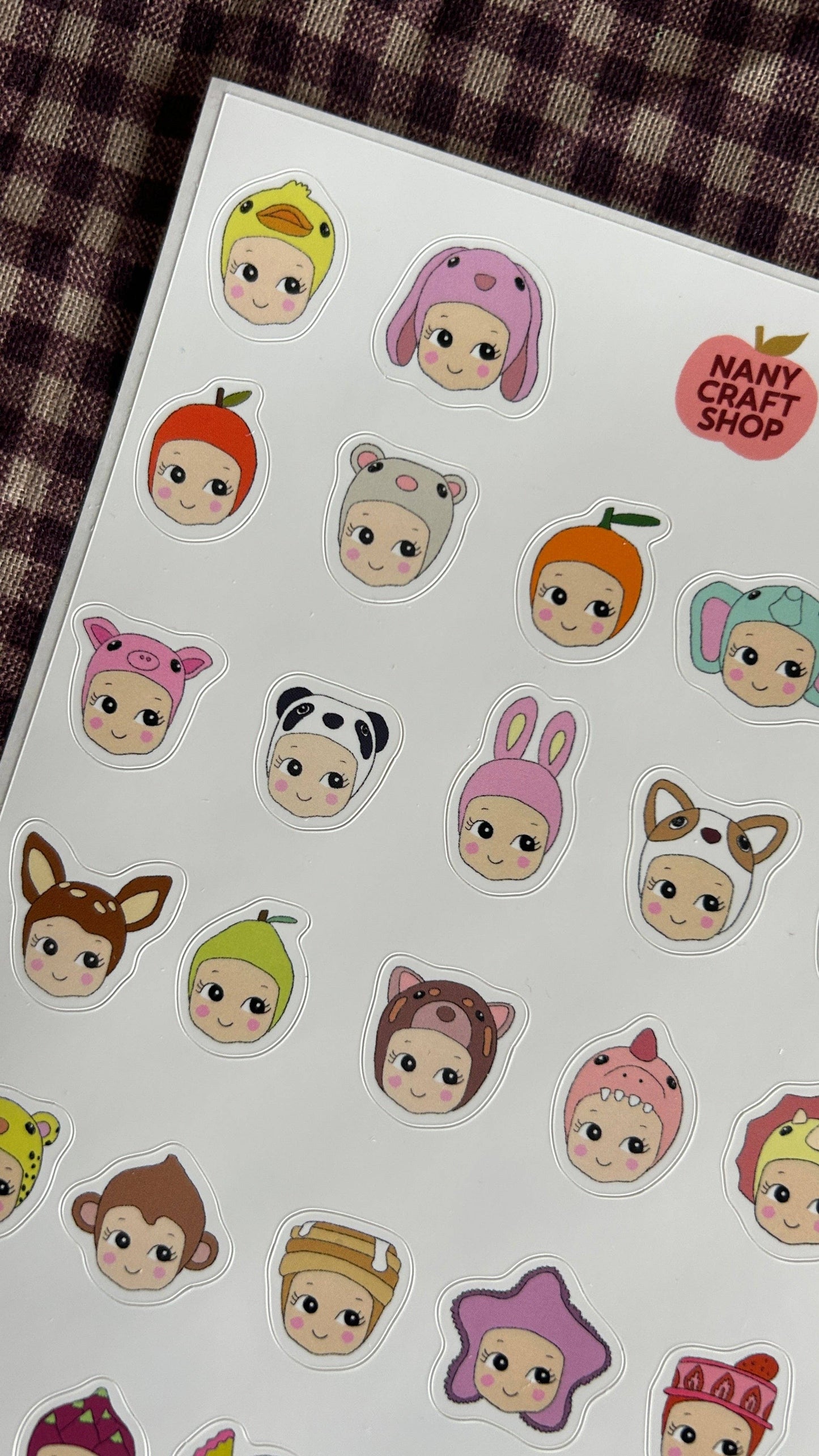 Planche stickers - Mini-Babies