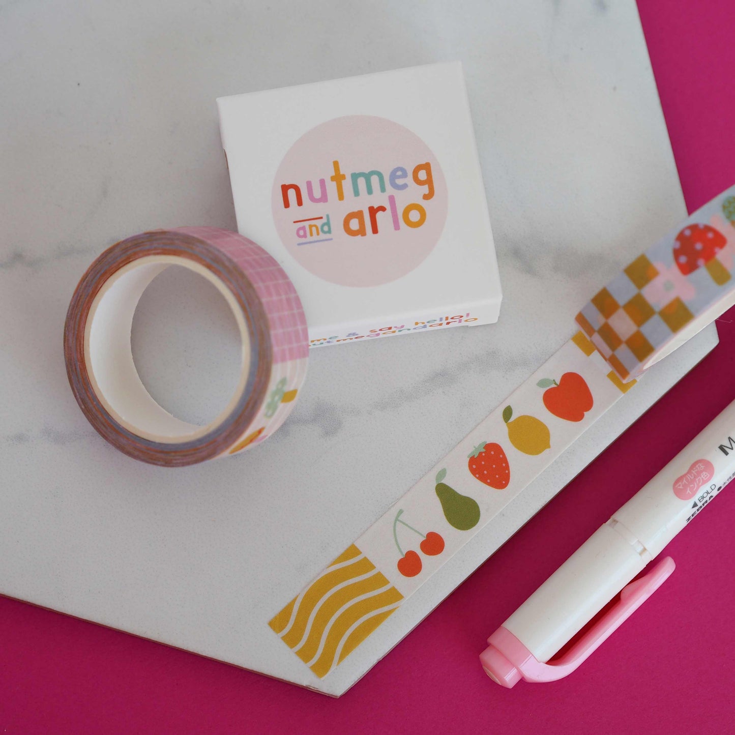 Washi Tape - Motifs Multiples