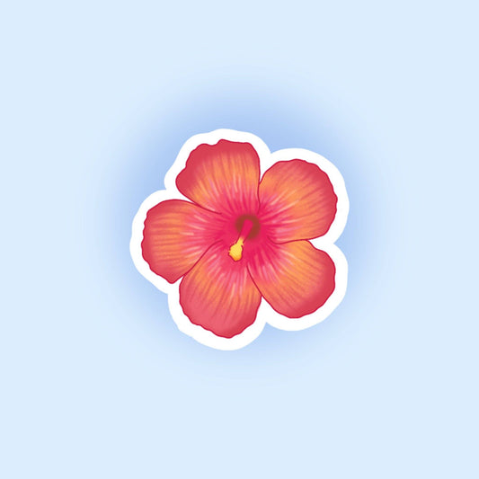 Sticker - Hibiscus