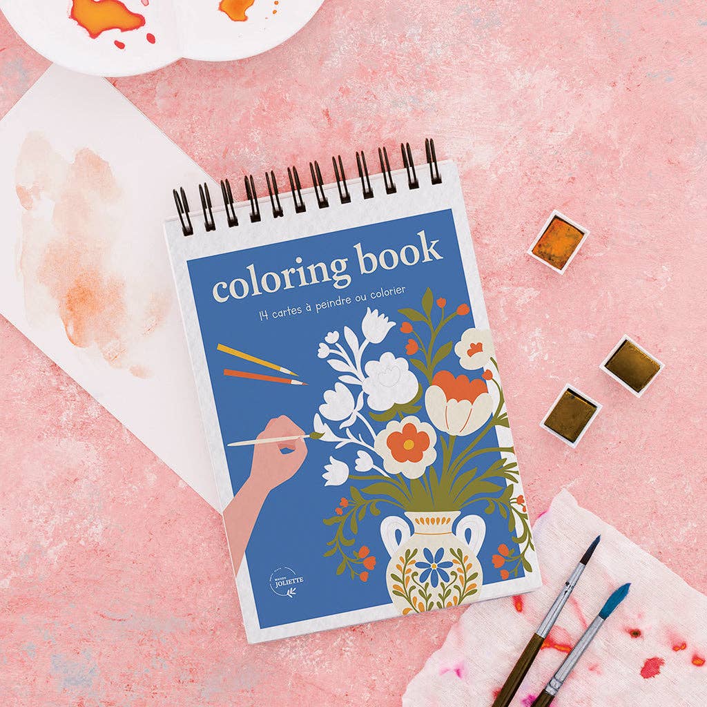 Carnet de coloriage - Bloom