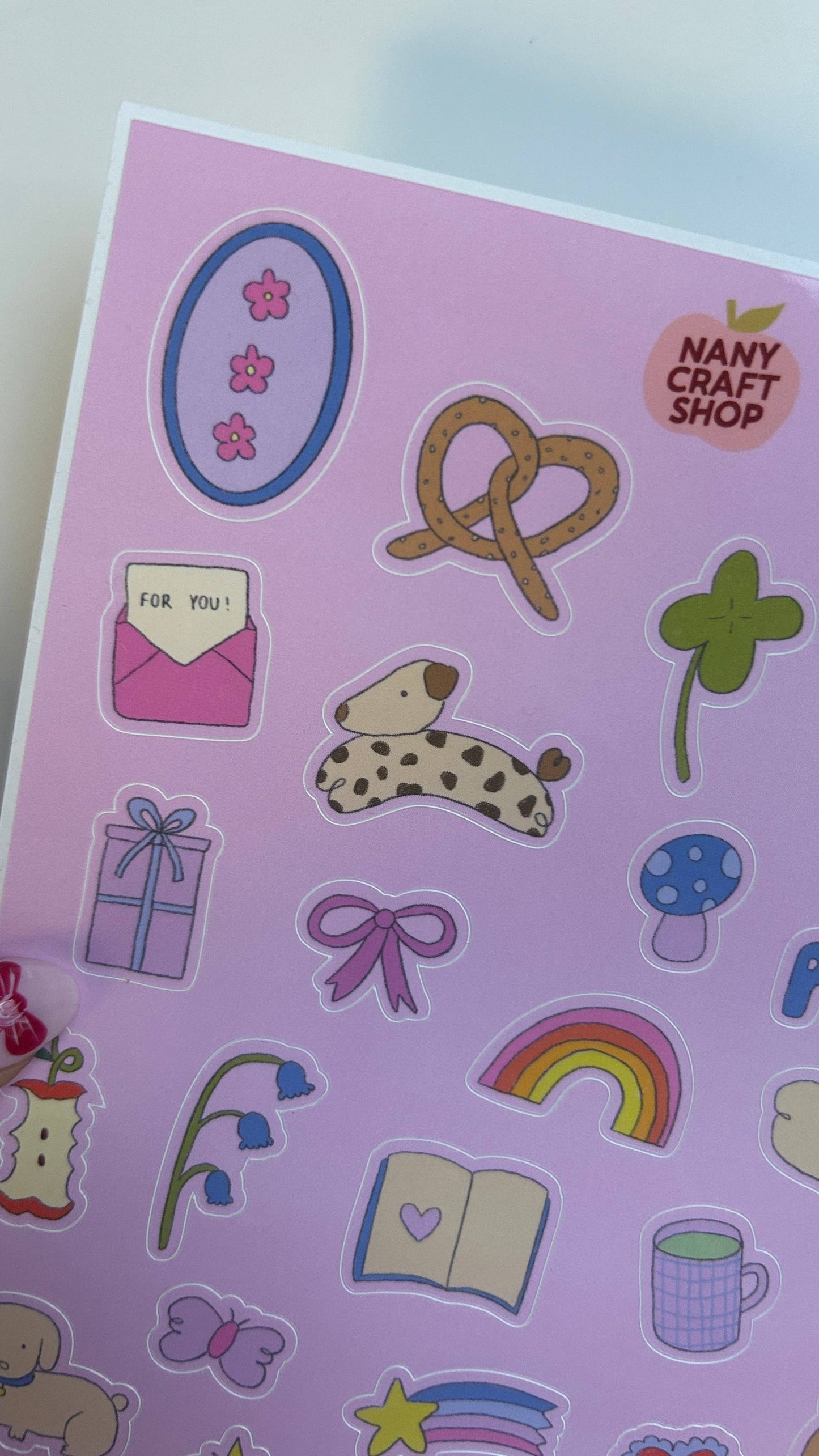 Planche de stickers - Novembre