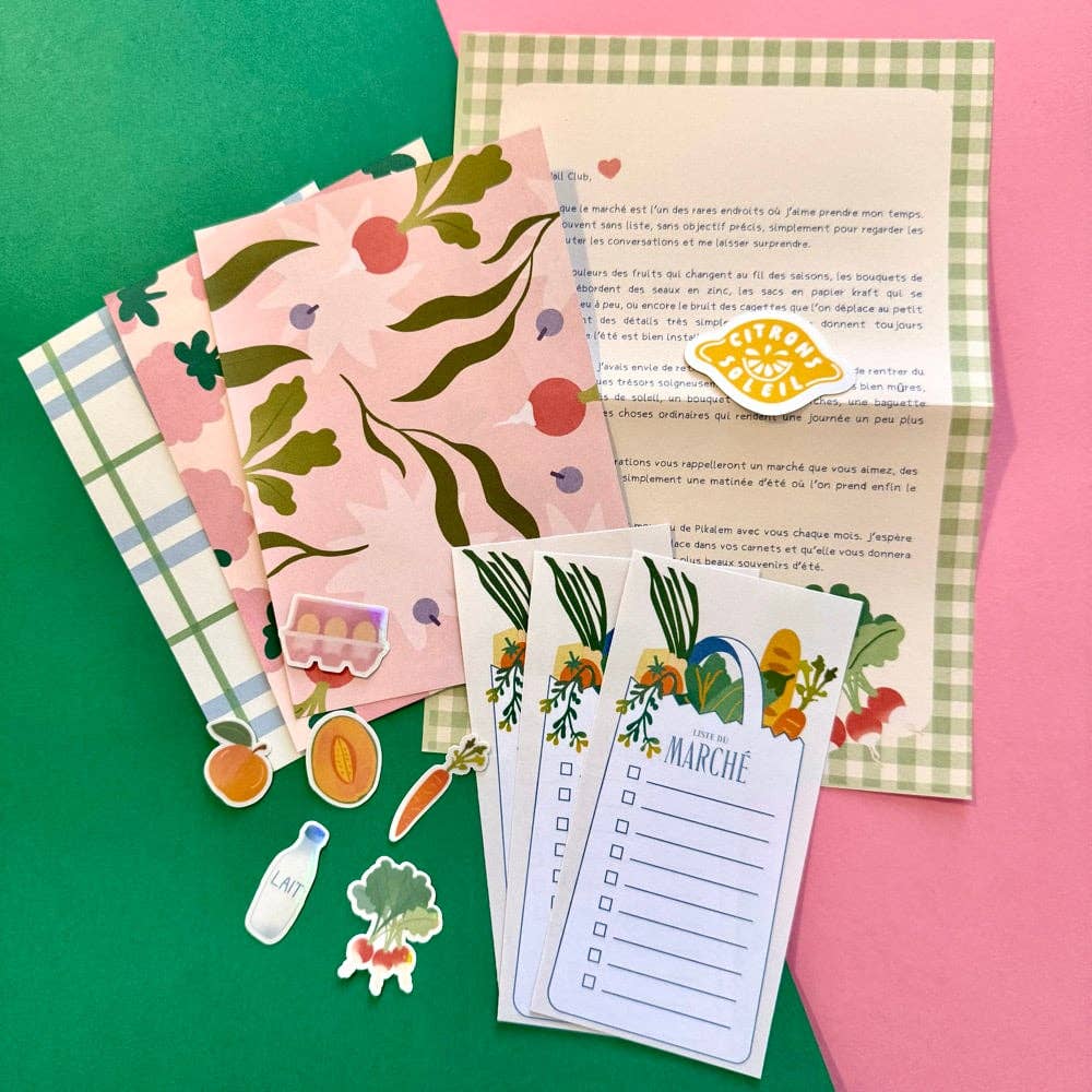 Kit de Journaling -  Market day