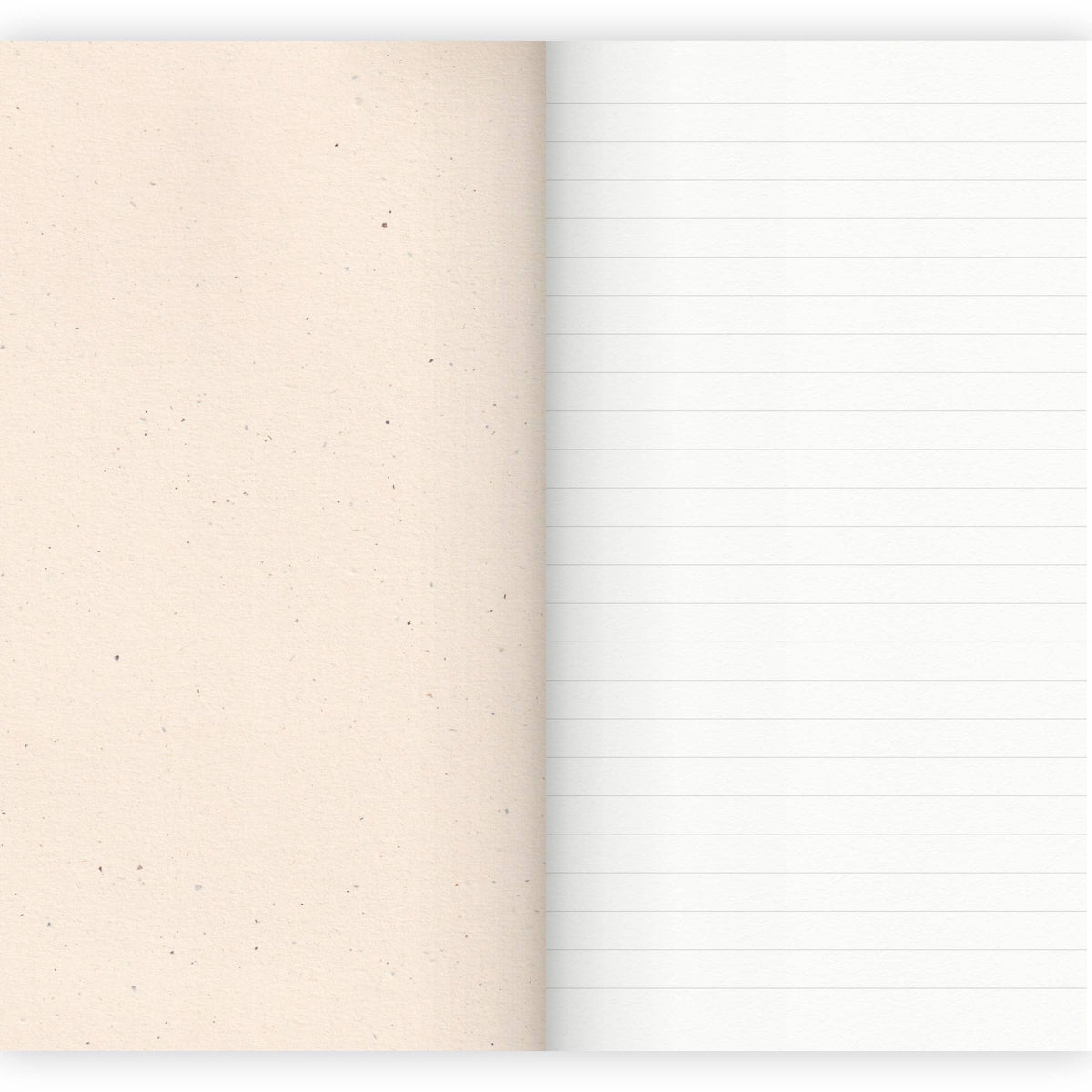 Carnet de notes vierge - Watercolor Garden feuilles