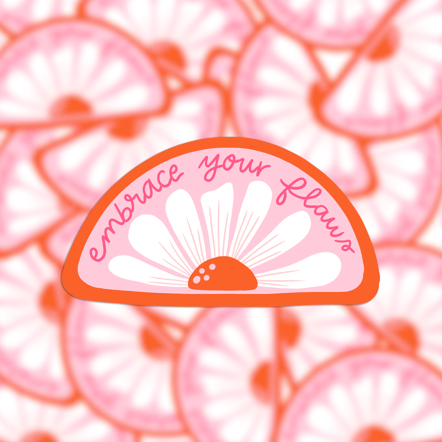 Sticker - Embrace Your Flaws