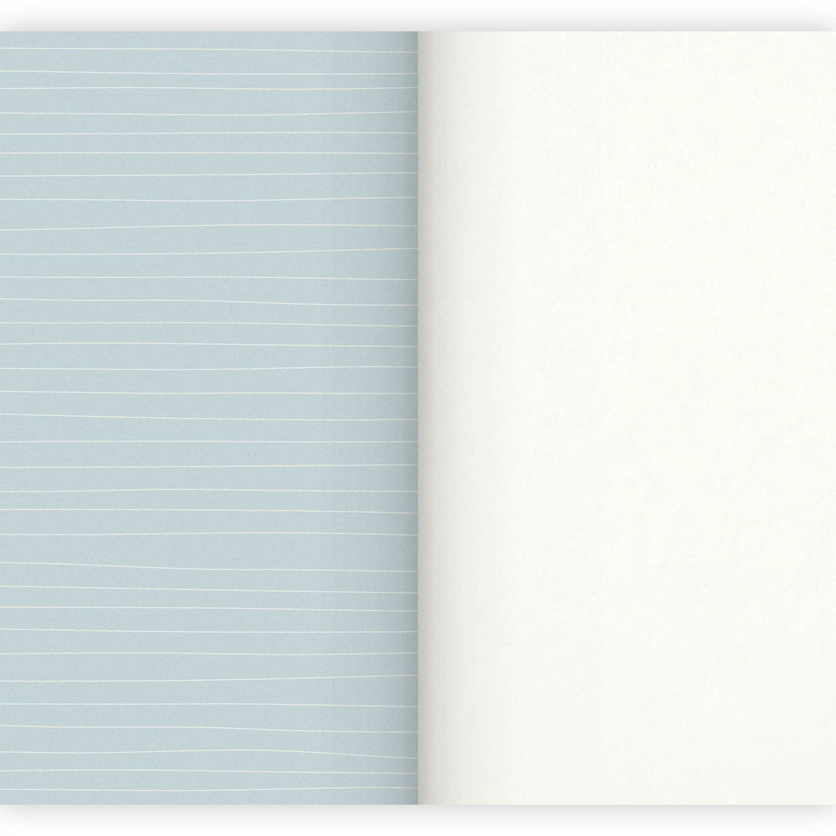 Carnet de notes quadrillé - Bleu