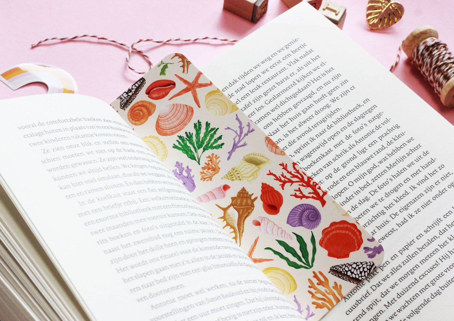 Marque-page - Coquillage