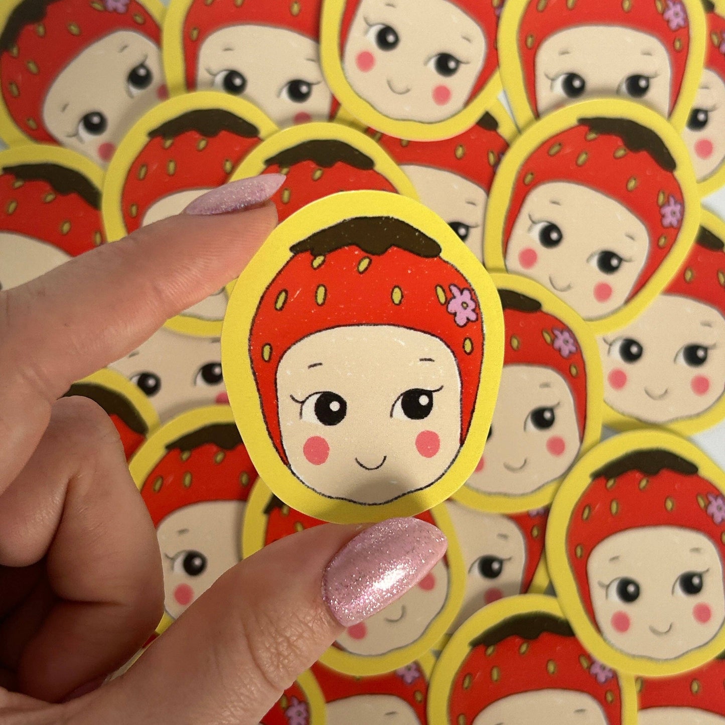 Sticker - Baby Framboise