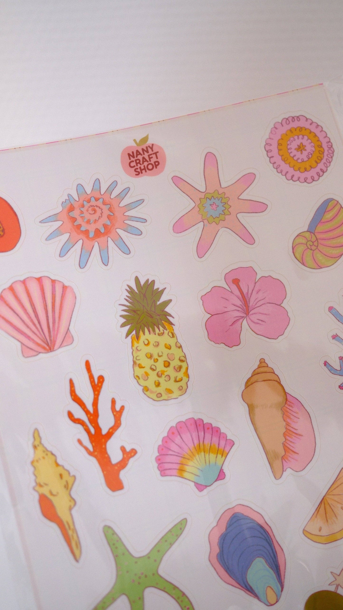 Planche de stickers - Summer Paradise