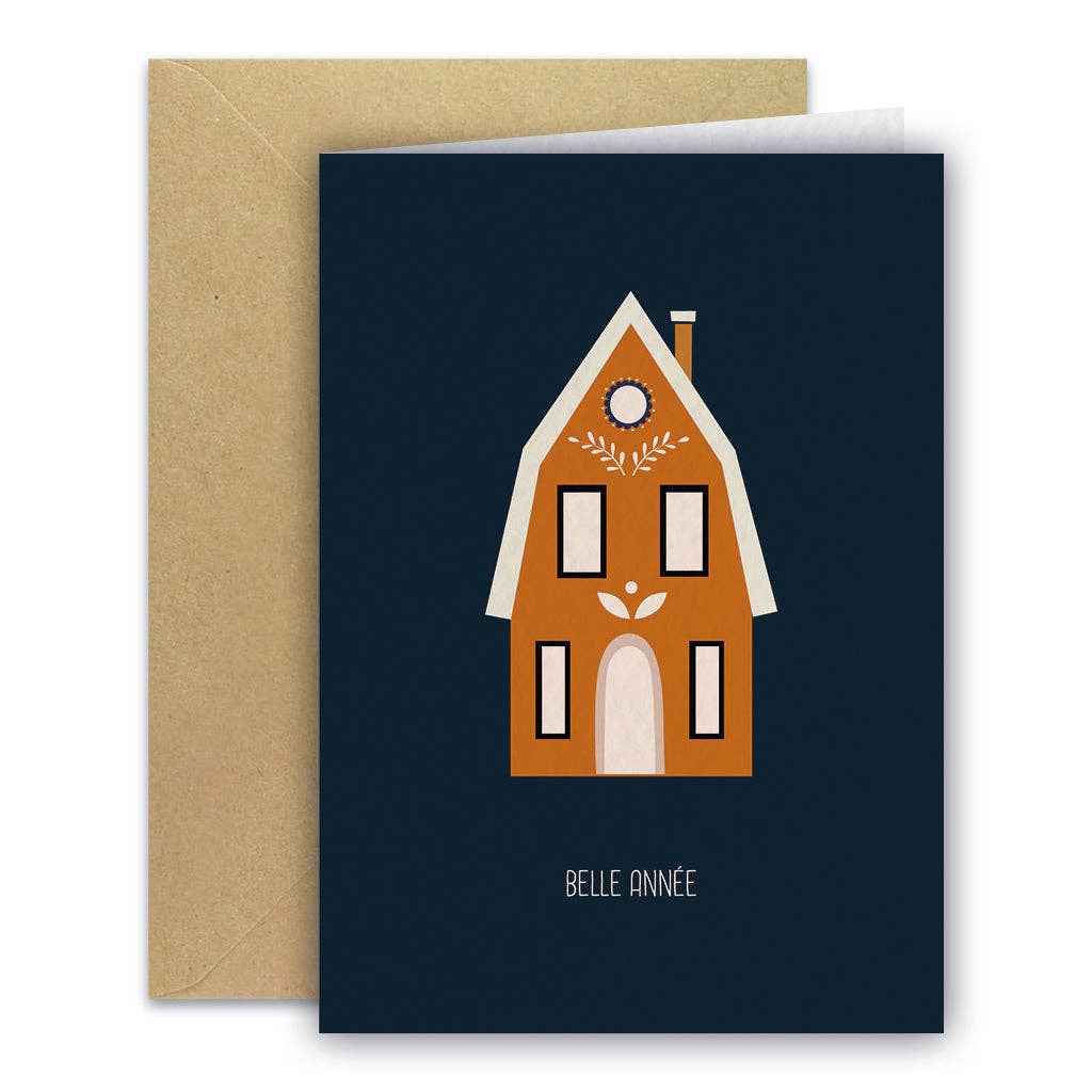 Carte de vœux - Pain d'épices