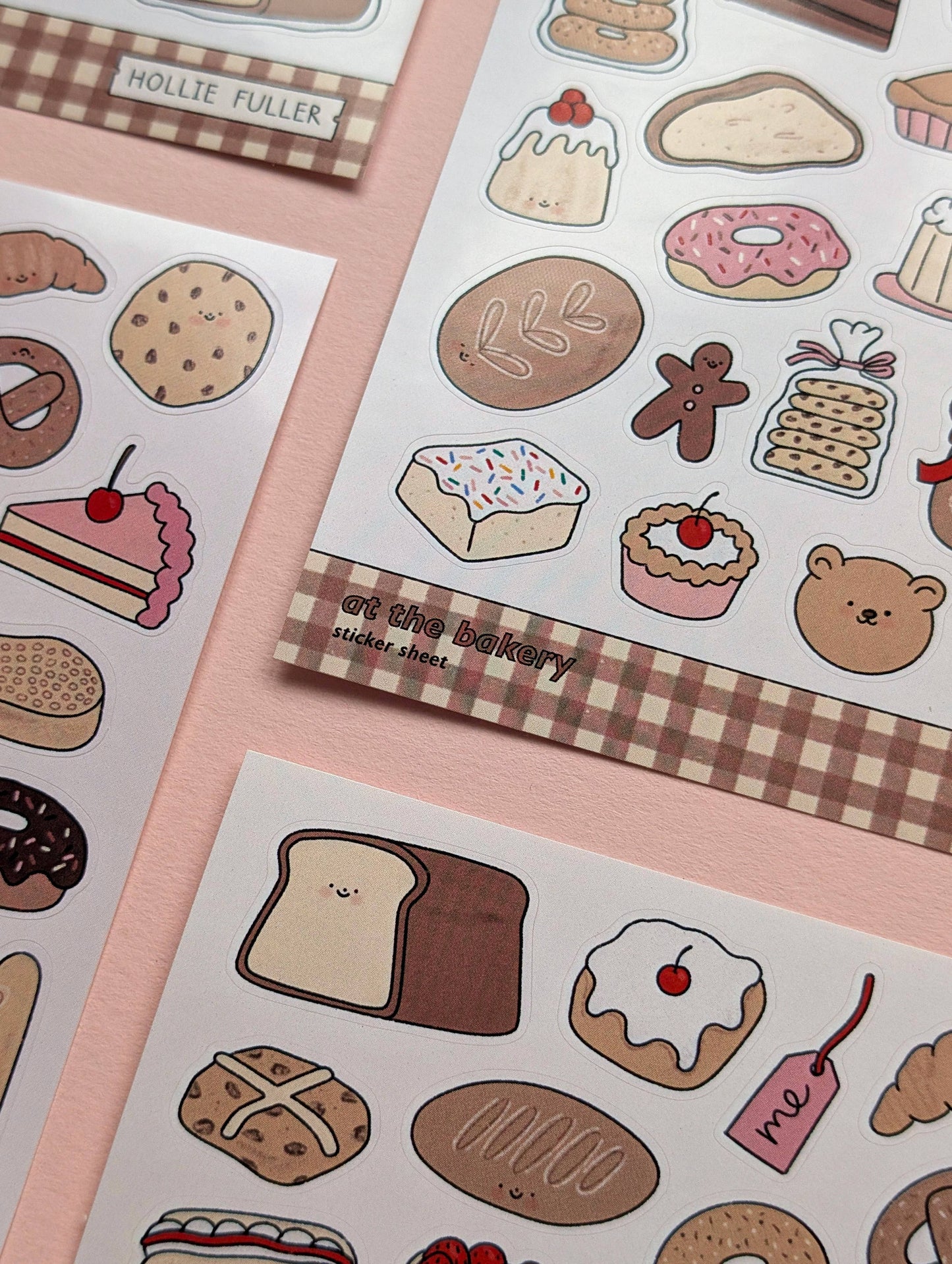 Planche de stickers - À la boulangerie