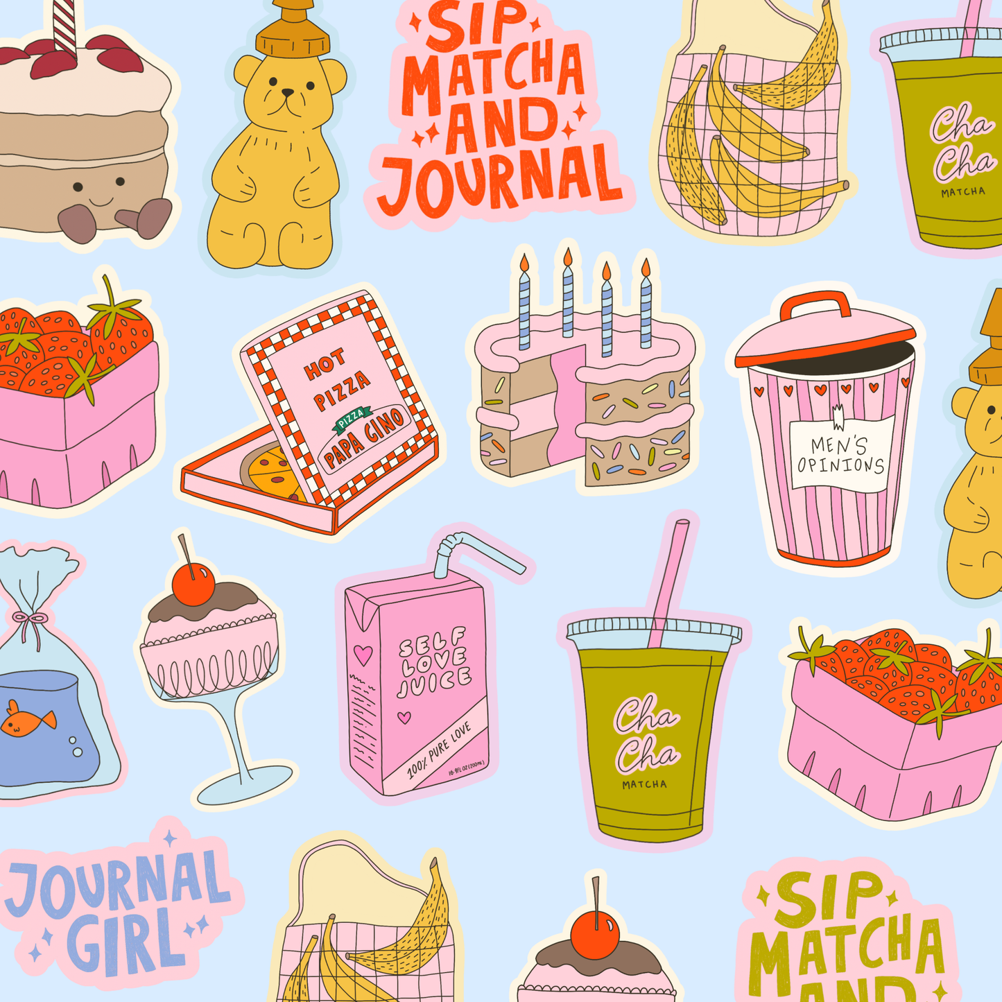 Pack mystère de stickers
