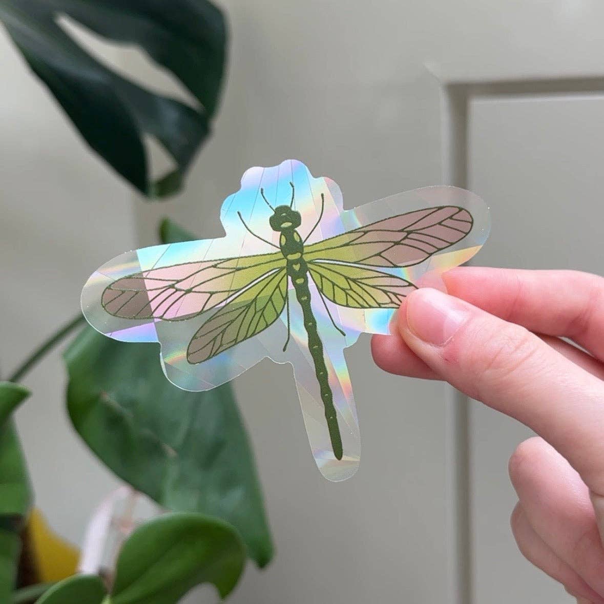 Sticker Sun Catcher - Libellule