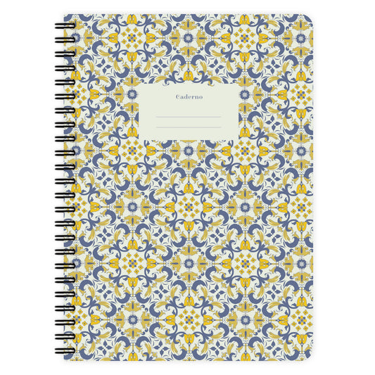 Carnet à spirale ligné  - Azulejos