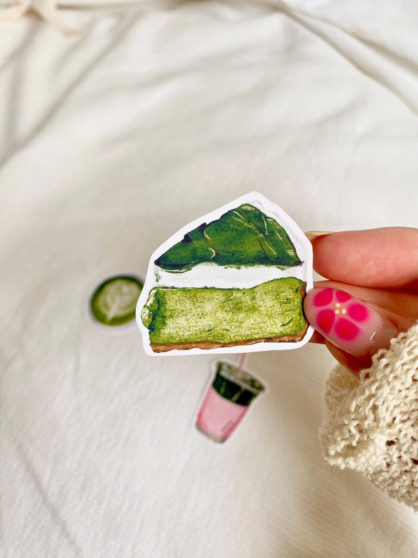 Planche de stickers - Matcha Lover