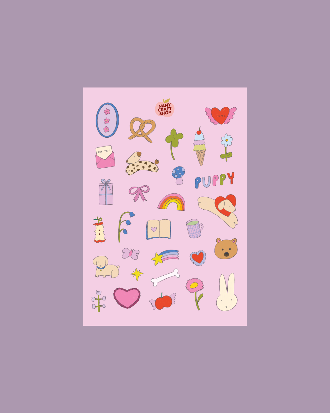 Planche de stickers - Novembre