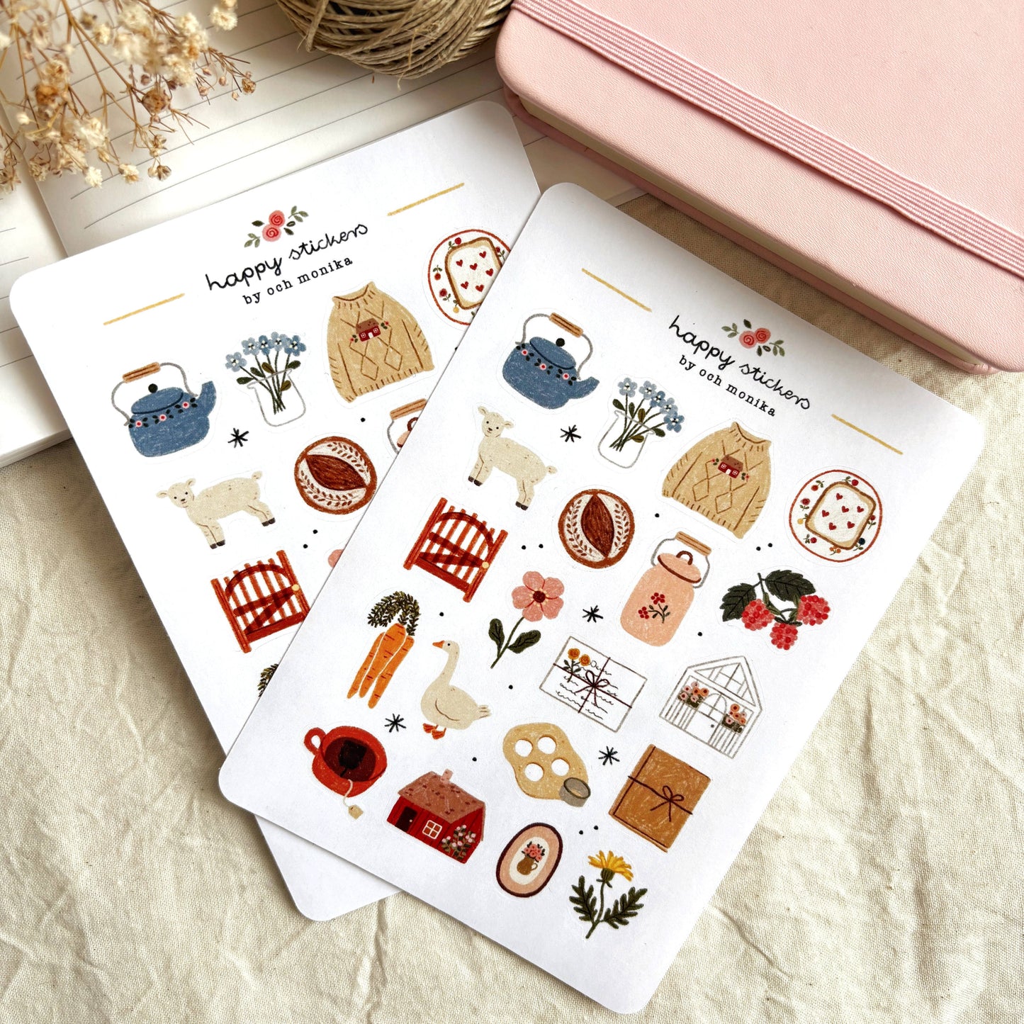 Planche de stickers - Soft Life